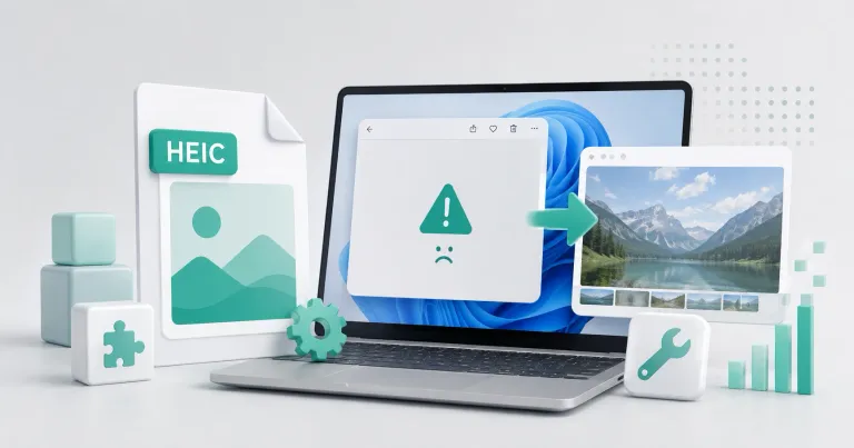 HEIC image file that will not open on Windows 11