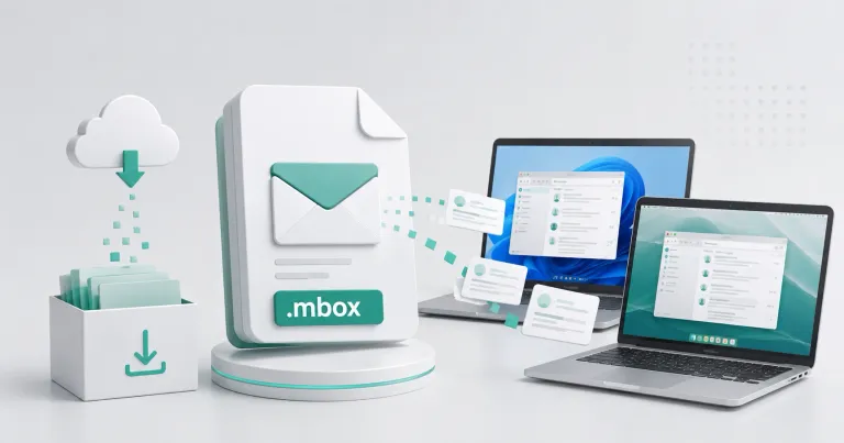 Google Takeout MBOX email archive opened on Windows and Mac